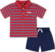 Gerber Baby Boys' Shirt and Short Set