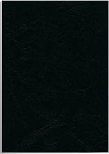 Fellowes A4 100 Percent Recyclable Leatherboard Binding Covers, Heavyweight, 250 GSM Presentation Covers, FSC, Black, Pack of 25