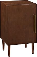Crosley Furniture Everett Record Player Stand with Storage for Vinyl Records, Mahogany
