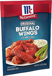 McCormick Original Buffalo Wings Seasoning Mix, 1.6 oz