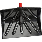 Snow Shovel by AMES – Resin-Coated Steel, Poly, Black, Model 1673300