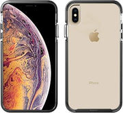 Pelican Ambassador iPhone XS Max Case (Clear/Black with Silver Button)