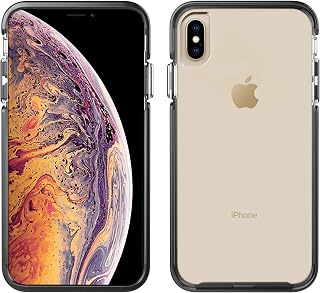 Pelican Ambassador iPhone XS Max Case (Clear/Black with Silver Button)