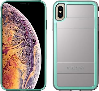 Pelican Protector Phone Case for iPhone Xs Max (Gray/Aqua)