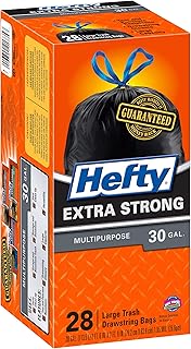 Hefty CINCH TRASH BAGS 30G 28CT