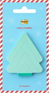 Post-it Jingle Sticky Notes, Christmas Tree, 2.0 x 2.5 in., 1 Note Pad
