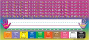 Teacher Created Resources Modern Printing Flat Name Plates, 36 Per Pack, 6 Packs