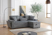 Glory Furniture Connie G00400-SCH Sofa Bed Chaise Gray