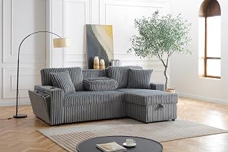 Glory Furniture Connie G00400-SCH Sofa Bed Chaise Gray