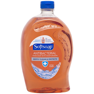 Antibacterial Crisp Clean Hand Soap Refill by Softsoap – 56 Fl Oz (Pack of 1), Model ACP-462