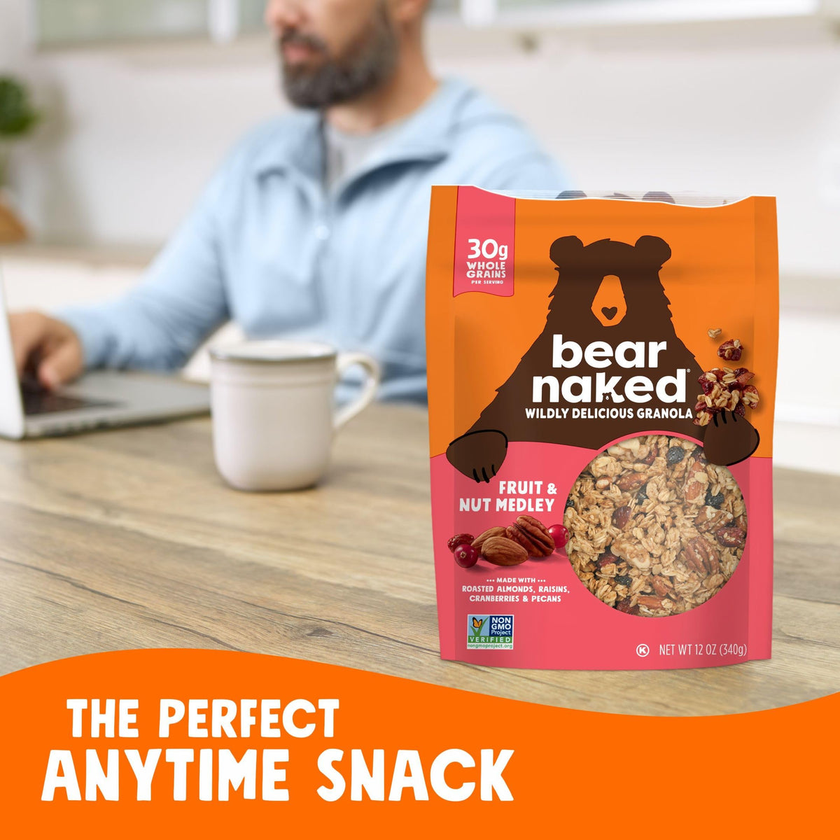 Granola Cereal by Bear Naked – 12 Ounce (Pack of 12), Pack of 6, Model 856416000017
