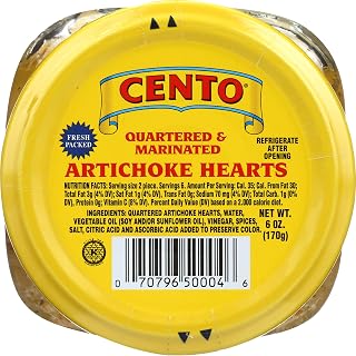 Cento Foods Marinated Artichokes, 6 OZ