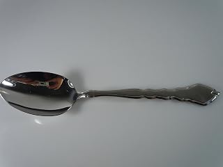 Oneida Satinique Tablespoon Serving Spoon 8-1/2"