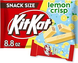 Kit Kat Miniatures Lemon Flavored Creme Wafer, Easter Candy Bag, 8.4 oz