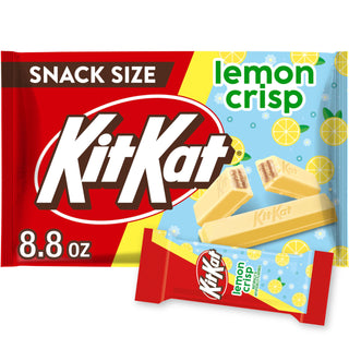 Miniatures Lemon Flavored Creme Wafer by Kit Kat – 8.4 Ounce (Pack of 1), Yellow