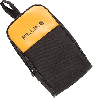 Fluke C25 Large Soft Case for Digital Multimeter - Zippered Carrying Case with Padding and Inside Pocket for Multimeters, Process and Temperature Meters