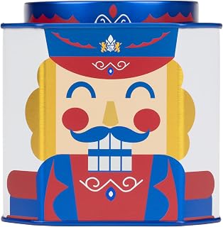 Harney & Sons Nutcracker Blend Black Tea, 30 Sachets in Tin | Black tea with chocolate, almond, hazelnut and apricot flavors. Contains caffeine.