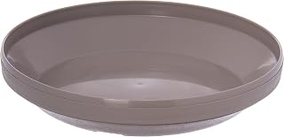 DINEX DX108731 High Heat Plastic Pellet Underliner, 9-1/2" Diameter x 1-7/8" Height, for Insulated Domes, 9.5" Length, 5" Width, 12" Height, Latte (Pack of12)