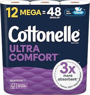 Cottonelle, Ultra Comfort Mega Roll, 12 Count
