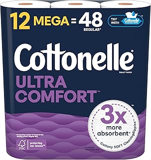 Cottonelle, Ultra Comfort Mega Roll, 12 Count