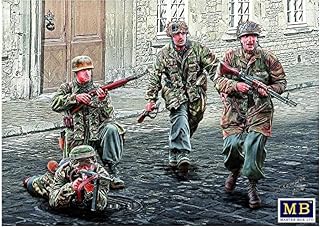 NEW GERMAN PARATROOPERS WW II ERA 1/35 MASTER BOX 35145 by Masterbox