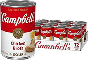 Campbell's Condensed Chicken Broth, 10.5 oz Can (12 Pack)