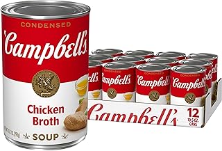 Campbell's Condensed Chicken Broth, 10.5 oz Can (12 Pack)