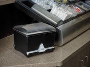 San Jamar 500 Straw Capacity / Black / 500.0 load Straw Dispensers