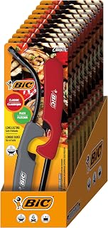 BIC Multi-Purpose Classic and Flex Wand Combo Lighter Pack, Assorted Handle Colors, 20-Count