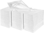 Disposable Guest Towels Paper Napkins (200 Pack) Soft, Absorbent, Airlaid Linen-Like Bath Tissue for Kitchen, Bathroom or Weddings, White Cloth-Like Hand Towel
