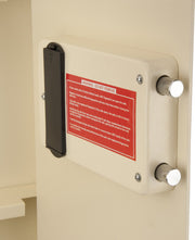 Biometric Fingerprint Digital Security Hidden In Wall Safe Between Standard Wall Studs 0.83 Cu Ft - Right Opening by Barska – One Size, 0.82 cubic_feet, Alloy Steel, Model AX12408