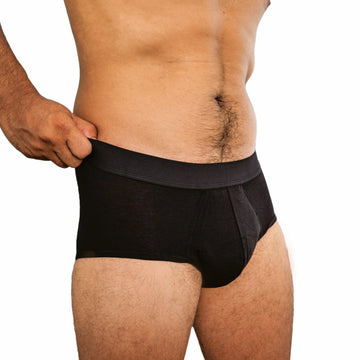 Washable Incontinence Underwear for Men by Depend – Large, Other, Black, Model 10036000557456