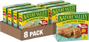 Nature Valley Soft-Baked Muffin Bars, Apple Cinnamon, Snack Bars, 5 Bars, 6.2 OZ (Pack of 8)