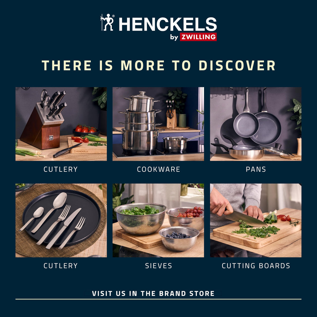 Stream 28 cm Non-Stick Ceramic Induction Frying Pan by HENCKELS – 28 cm, 2.37 liters, Ceramic Stainless Steel, Stainless Steel, Model 1033218
