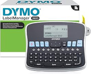 DYMO Desktop Label Maker | LabelManager 360D Rechargeable Hand-Held Label Maker, Easy-to-Use, One-Touch Smart Keys, QWERTY Keyboard, Large Display, for Home & Office Organisation