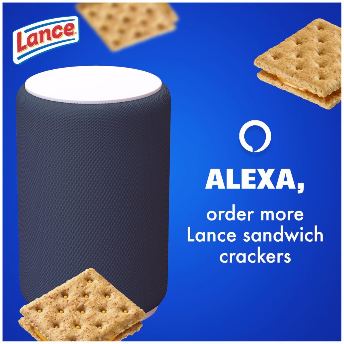 Made with Whole Grain Cheddar Cheese Sandwich Crackers by Lance – 1.5 Ounce (Pack of 8), Pack of 8