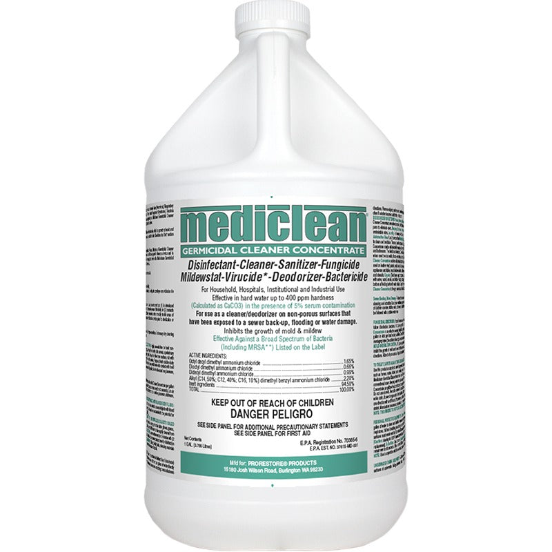 Mediclean Cleaner, 4/Case - Mint