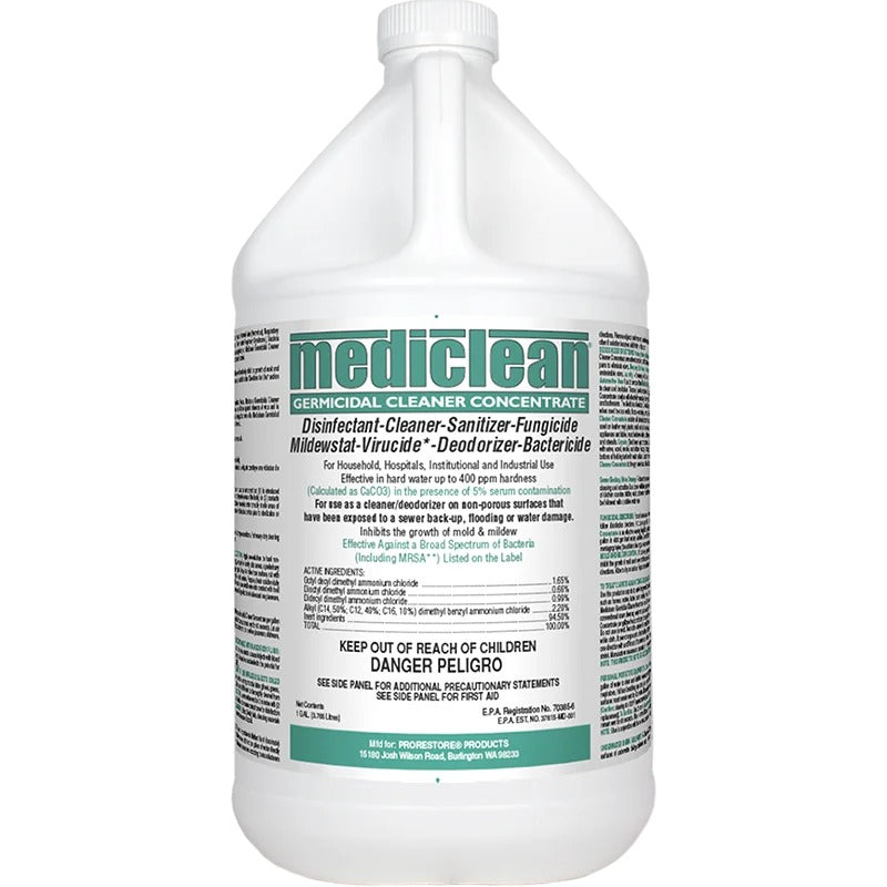 Mediclean Cleaner, 4/Case - Lemon
