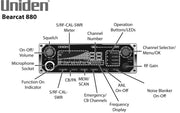 BEARCAT 980 40- Channel SSB CB Radio with Sideband NOAA WeatherBand by Uniden – SSB