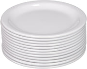 Winco 6-3/8" / White / Modern Dinner Plates
