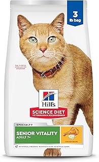 Hill's Science Diet Adult 7+ Senior Vitality Dry Cat Food