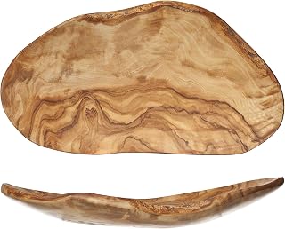 Cosy & Trendy Fruit Bowl Organic-Olive Wood 23-28 cm x 10-16 cm