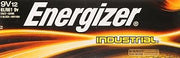 Energizer 9 Volt Alkaline Industrial Batteries, 12 Count