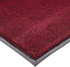 Notrax 130 Sabre™ Vinyl Backed Entrance Mat, for Home or Office | 4' X 8' Red/Black