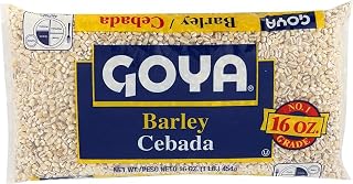 Goya Dry Barley Grain, Pantry Staples, Authentic Latin Pantry Staple, 16oz