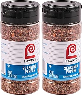 Lawry's Seasoned Pepper, 2.25 oz (Pack of 2)