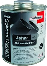 Rectorseal Arctic 616L 55944 Medium Body Solvent Cement, Effective in Cold Environments, Cold Weather, 1 Quart