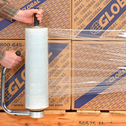 70 Gauge Stretch Wrap Film 18" x 1500' by Global Industrial – LLDPE, Clear, Pack of 4, Model PVT1870GI
