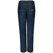 Men's Classic Work Jean by Red Kap – Cotton, Prewashed Indigo, Model PD54PW 52 34