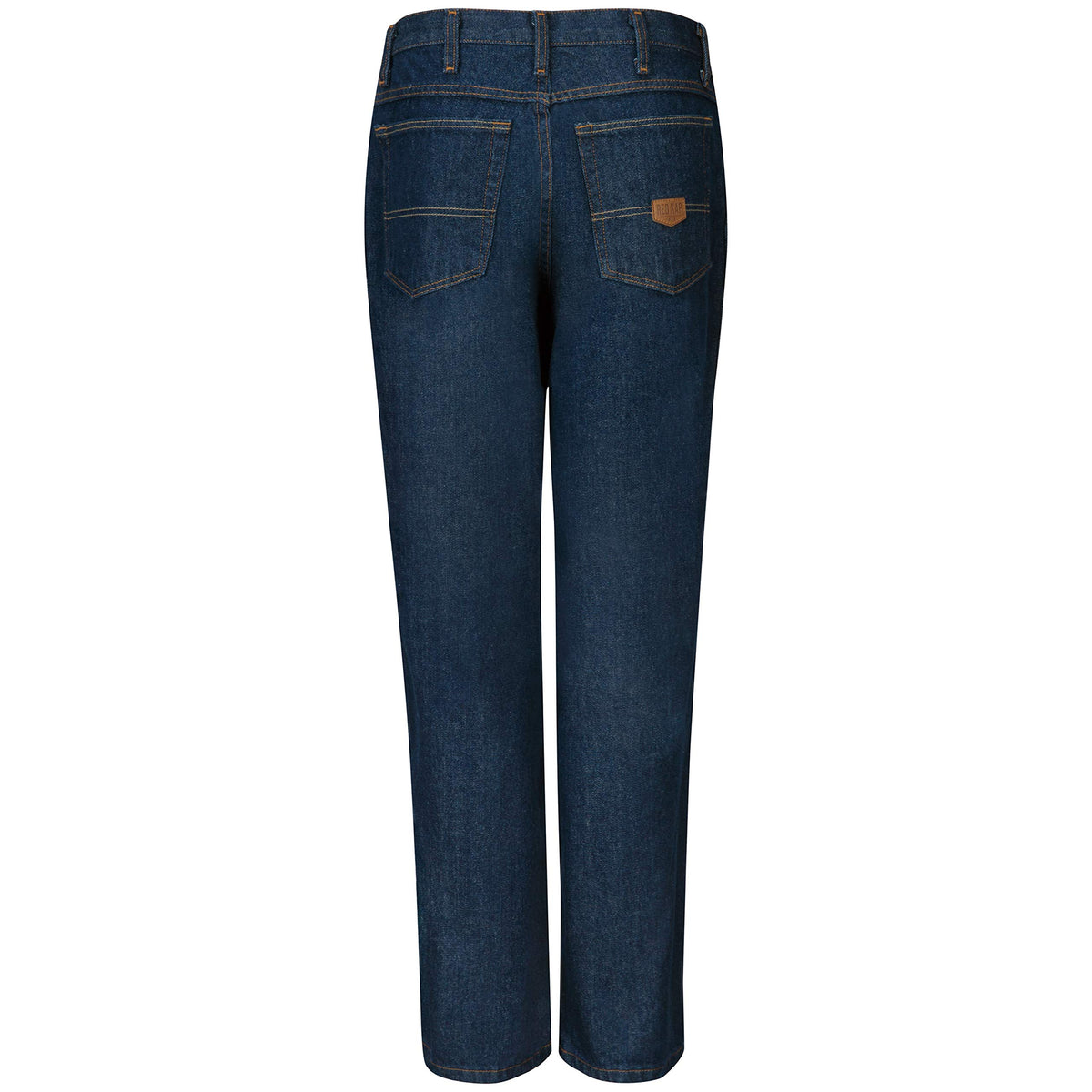 Men's Classic Work Jean by Red Kap – Cotton, Prewashed Indigo, Model PD54PW 52 34